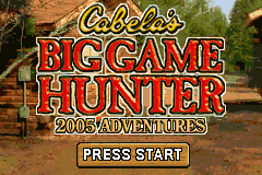 Cabela's Big Game Hunter - 2005 Adventures: Title